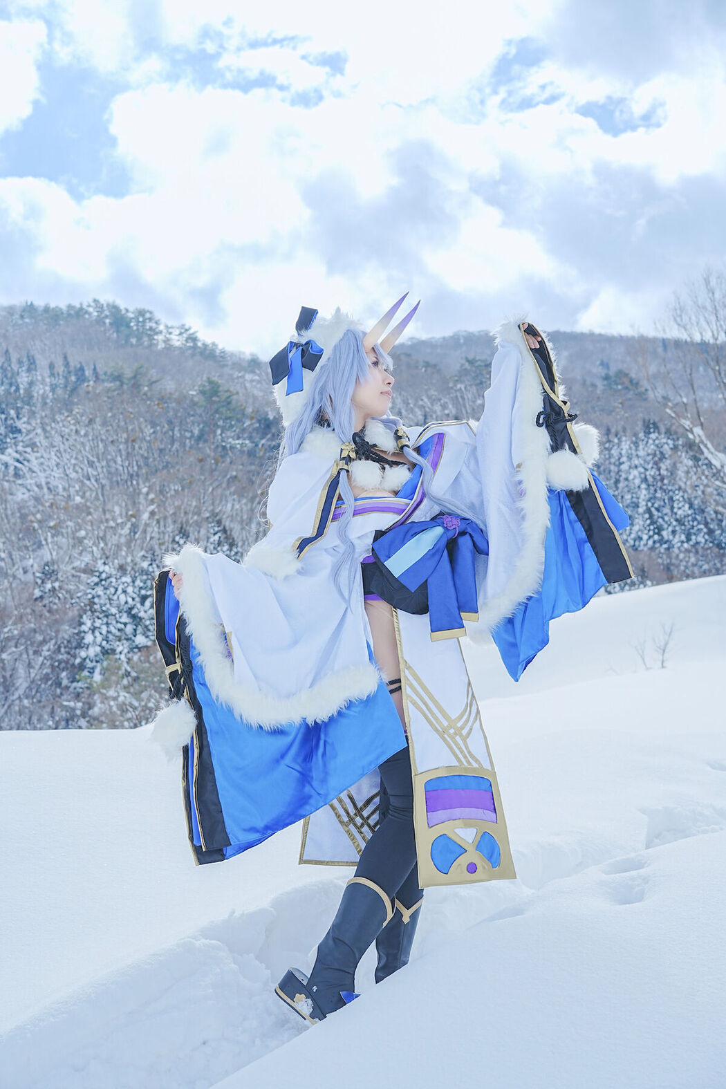 Coser@音琴ひつじ Negoto Hitsuji – 雪鬼草子 Ep.1 Part1