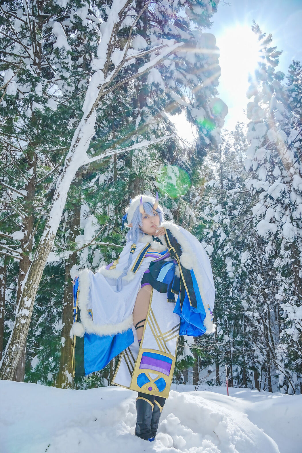 Coser@音琴ひつじ Negoto Hitsuji – 雪鬼草子 Ep.1 Part4