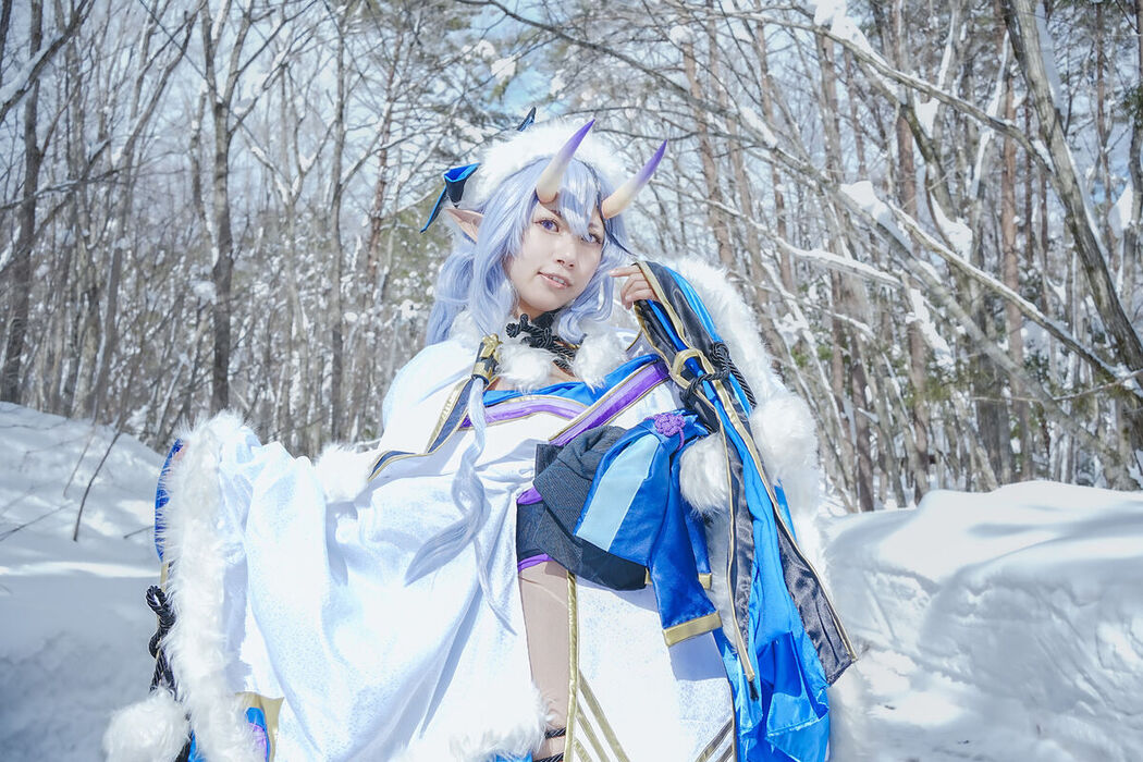 Coser@音琴ひつじ Negoto Hitsuji – 雪鬼草子 Ep.1 Part4