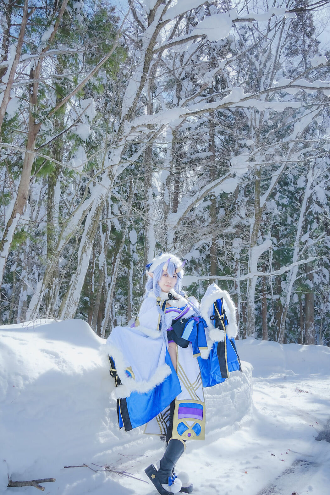 Coser@音琴ひつじ Negoto Hitsuji – 雪鬼草子 Ep.1 Part4
