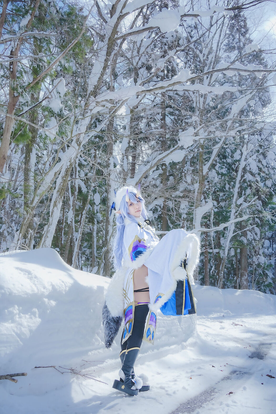 Coser@音琴ひつじ Negoto Hitsuji – 雪鬼草子 Ep.1 Part4