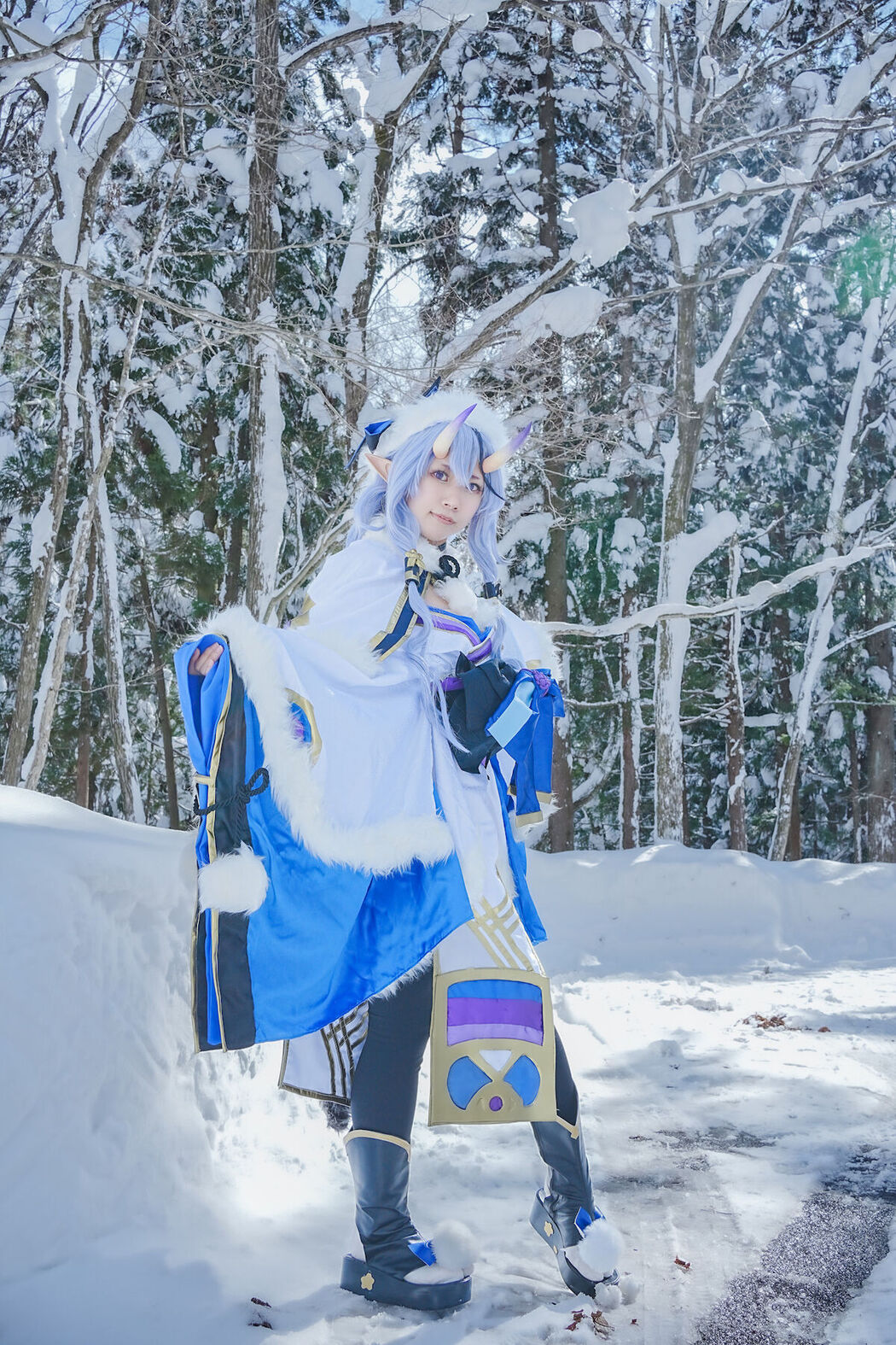 Coser@音琴ひつじ Negoto Hitsuji – 雪鬼草子 Ep.1 Part4