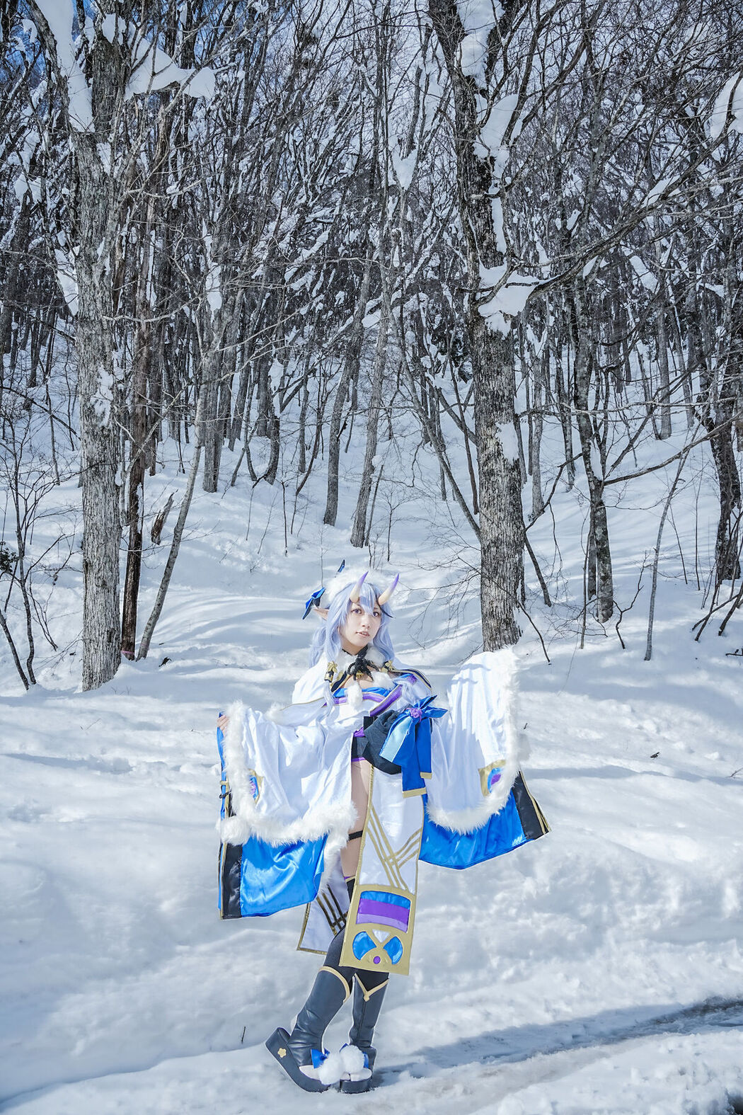 Coser@音琴ひつじ Negoto Hitsuji – 雪鬼草子 Ep.1 Part4