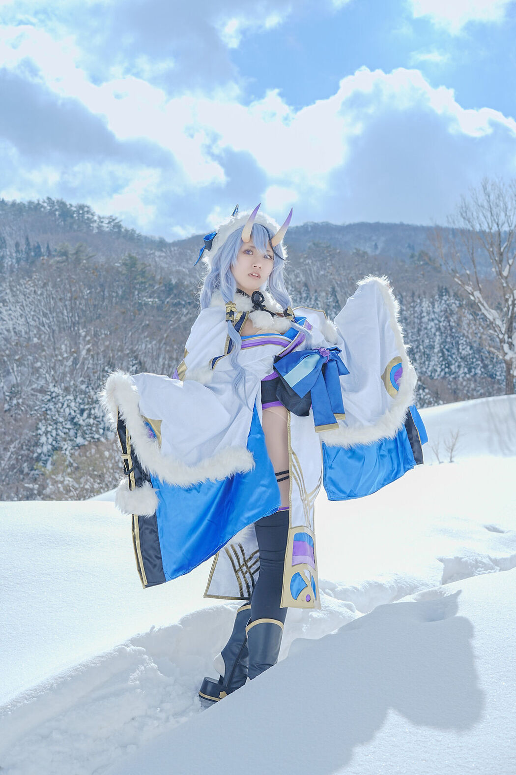 Coser@音琴ひつじ Negoto Hitsuji – 雪鬼草子 Ep.1 Part1