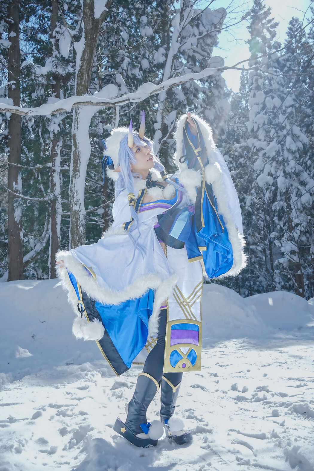 Coser@音琴ひつじ Negoto Hitsuji – 雪鬼草子 Ep.1 Part4