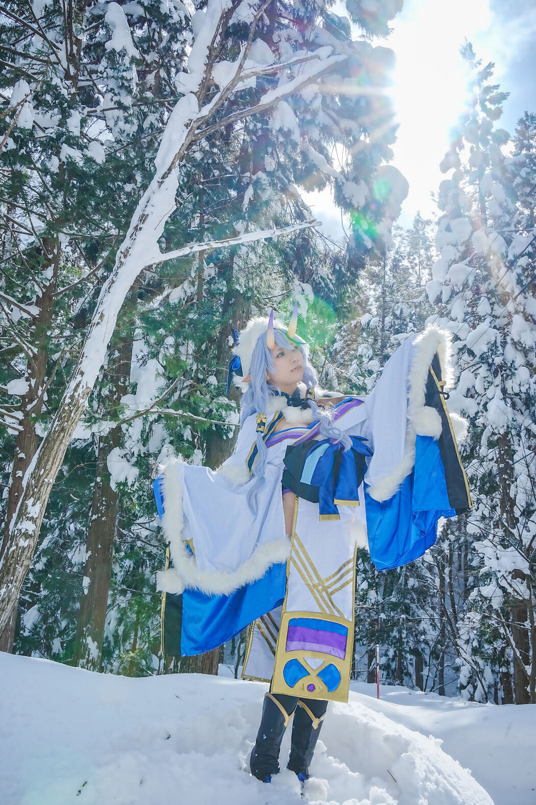 Coser@音琴ひつじ Negoto Hitsuji – 雪鬼草子 Ep.1 Part3