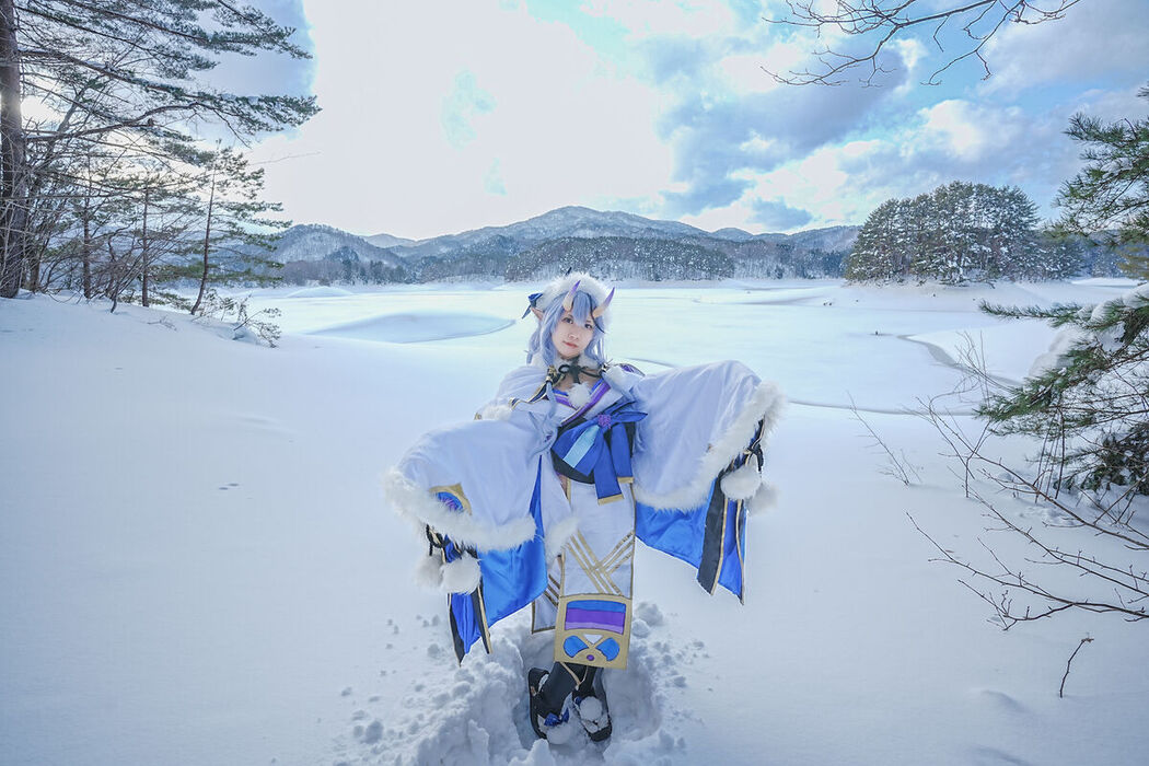 Coser@音琴ひつじ Negoto Hitsuji – 雪鬼草子 Ep.1 Part6