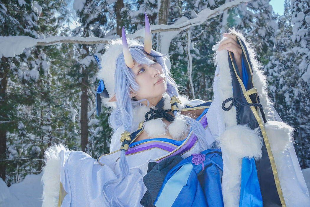 Coser@音琴ひつじ Negoto Hitsuji – 雪鬼草子 Ep.1 Part4