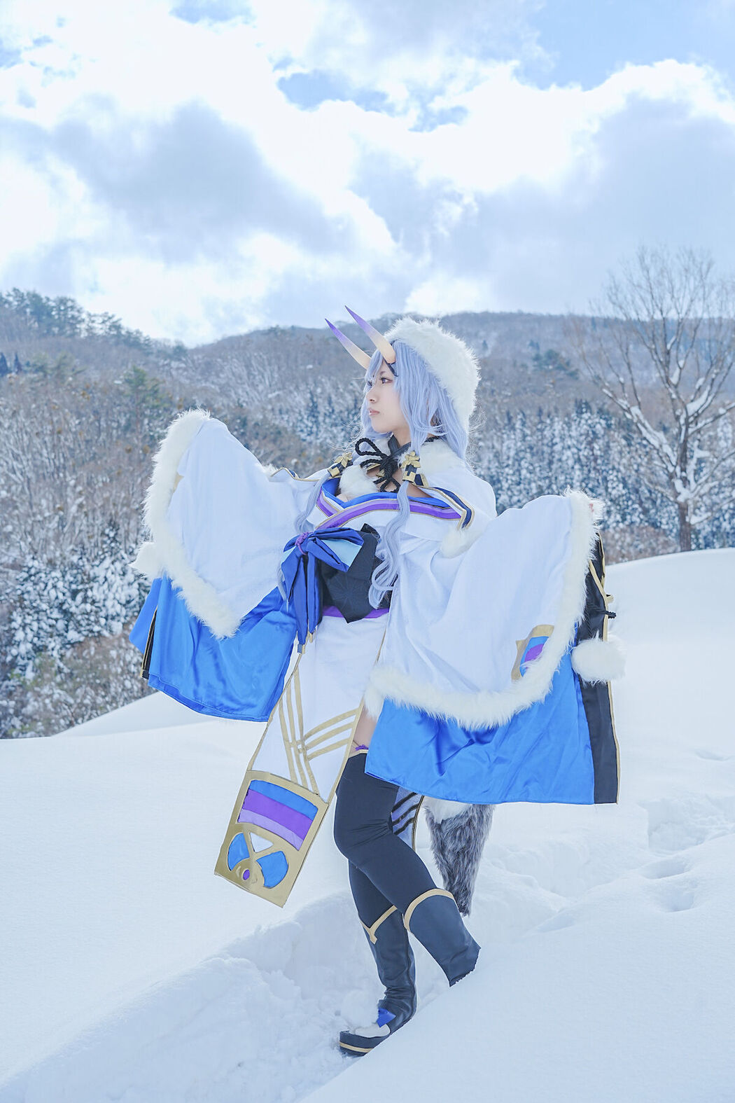 Coser@音琴ひつじ Negoto Hitsuji – 雪鬼草子 Ep.1 Part1