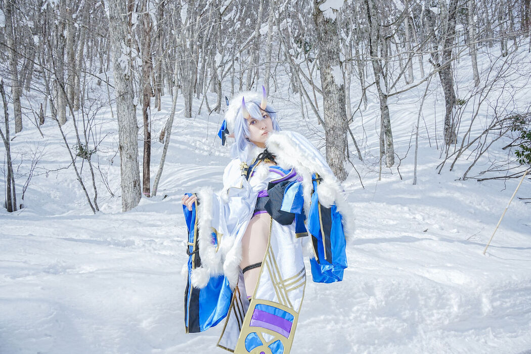 Coser@音琴ひつじ Negoto Hitsuji – 雪鬼草子 Ep.1 Part4