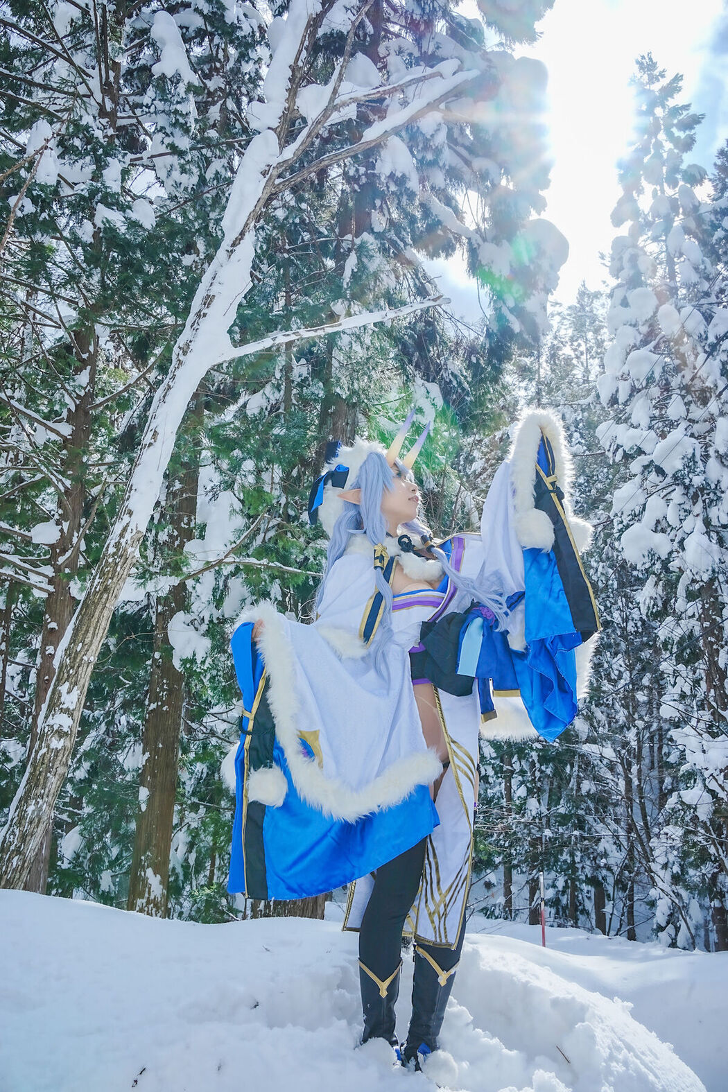 Coser@音琴ひつじ Negoto Hitsuji – 雪鬼草子 Ep.1 Part3