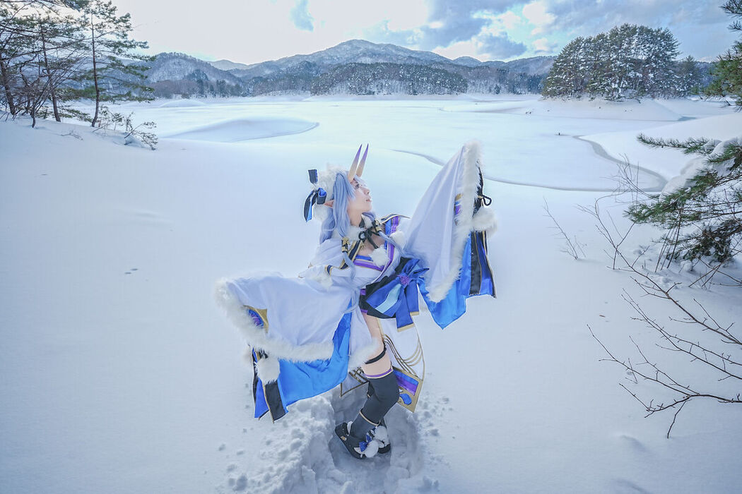 Coser@音琴ひつじ Negoto Hitsuji – 雪鬼草子 Ep.1 Part6