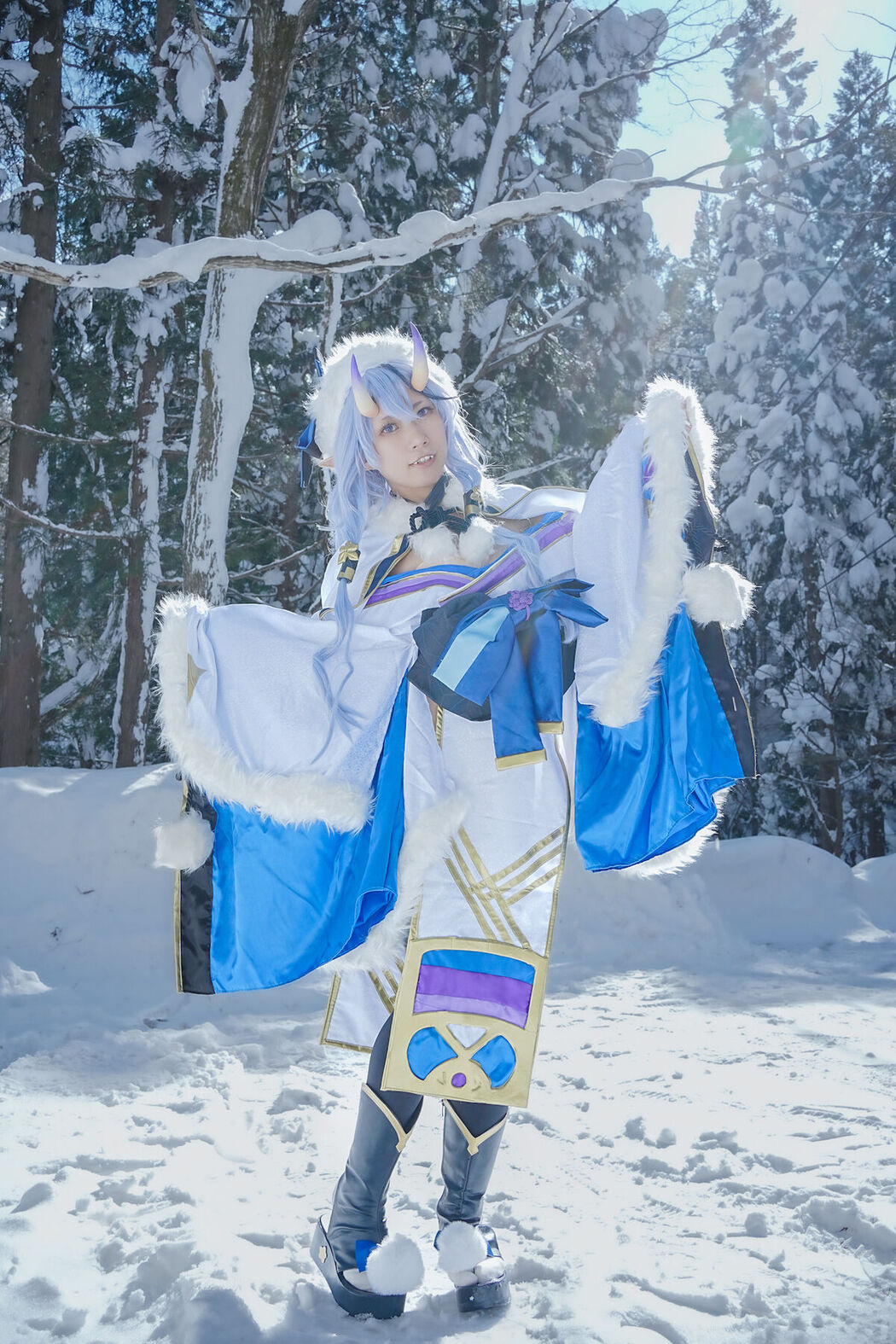 Coser@音琴ひつじ Negoto Hitsuji – 雪鬼草子 Ep.1 Part4