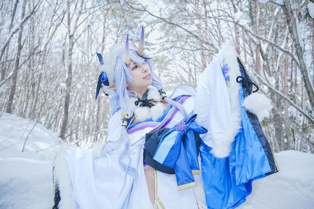 Coser@音琴ひつじ Negoto Hitsuji – 雪鬼草子 Ep.1 Part4