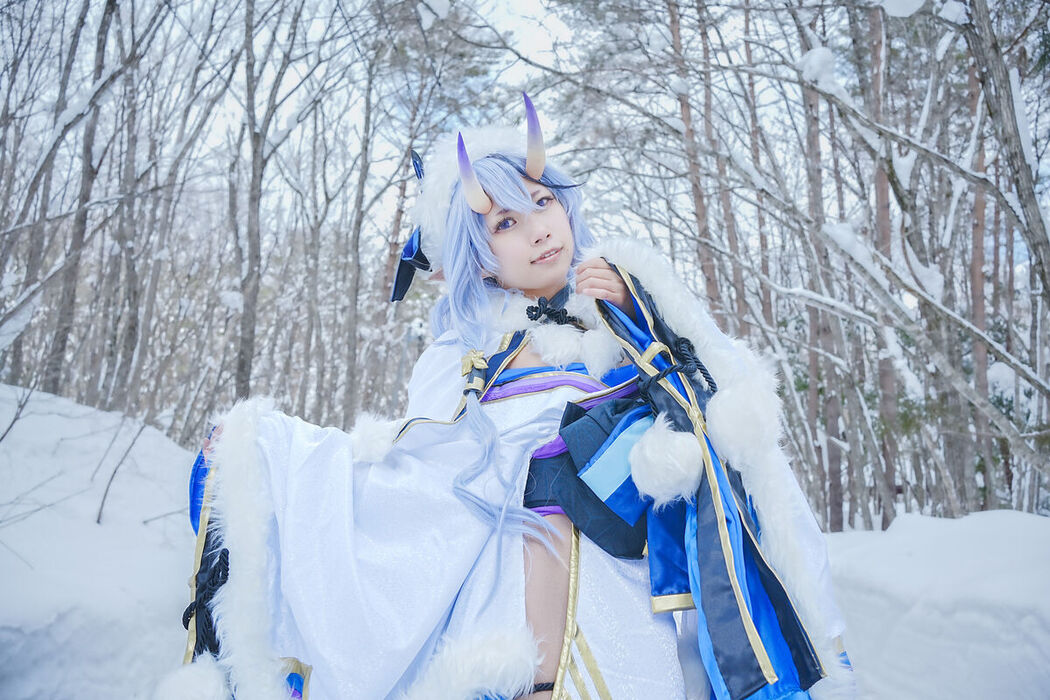 Coser@音琴ひつじ Negoto Hitsuji – 雪鬼草子 Ep.1 Part4