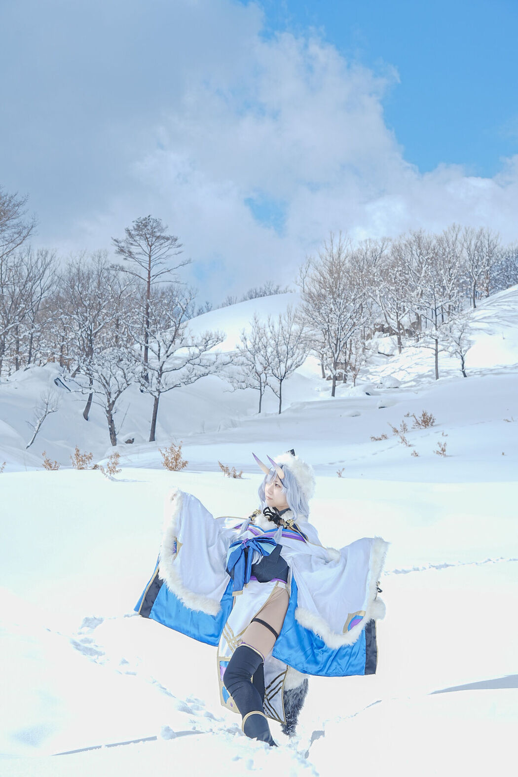 Coser@音琴ひつじ Negoto Hitsuji – 雪鬼草子 Ep.1 Part2
