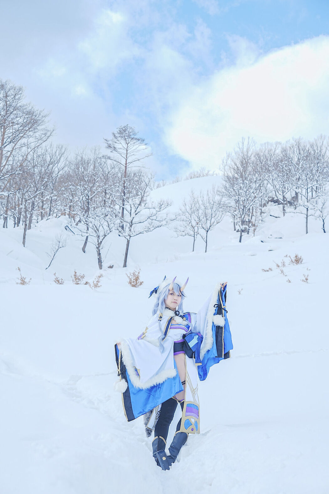 Coser@音琴ひつじ Negoto Hitsuji – 雪鬼草子 Ep.1 Part2