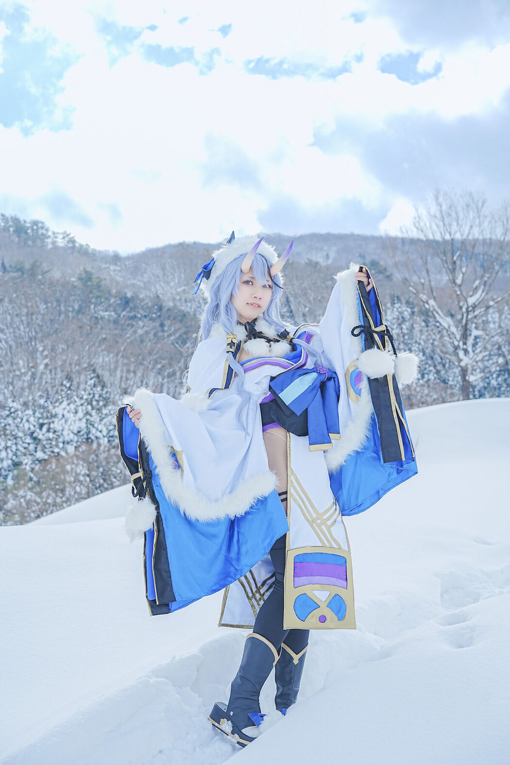 Coser@音琴ひつじ Negoto Hitsuji – 雪鬼草子 Ep.1 Part1