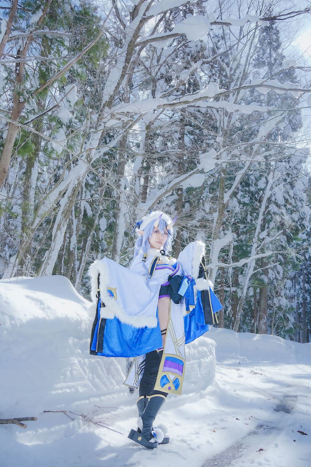Coser@音琴ひつじ Negoto Hitsuji – 雪鬼草子 Ep.1 Part4