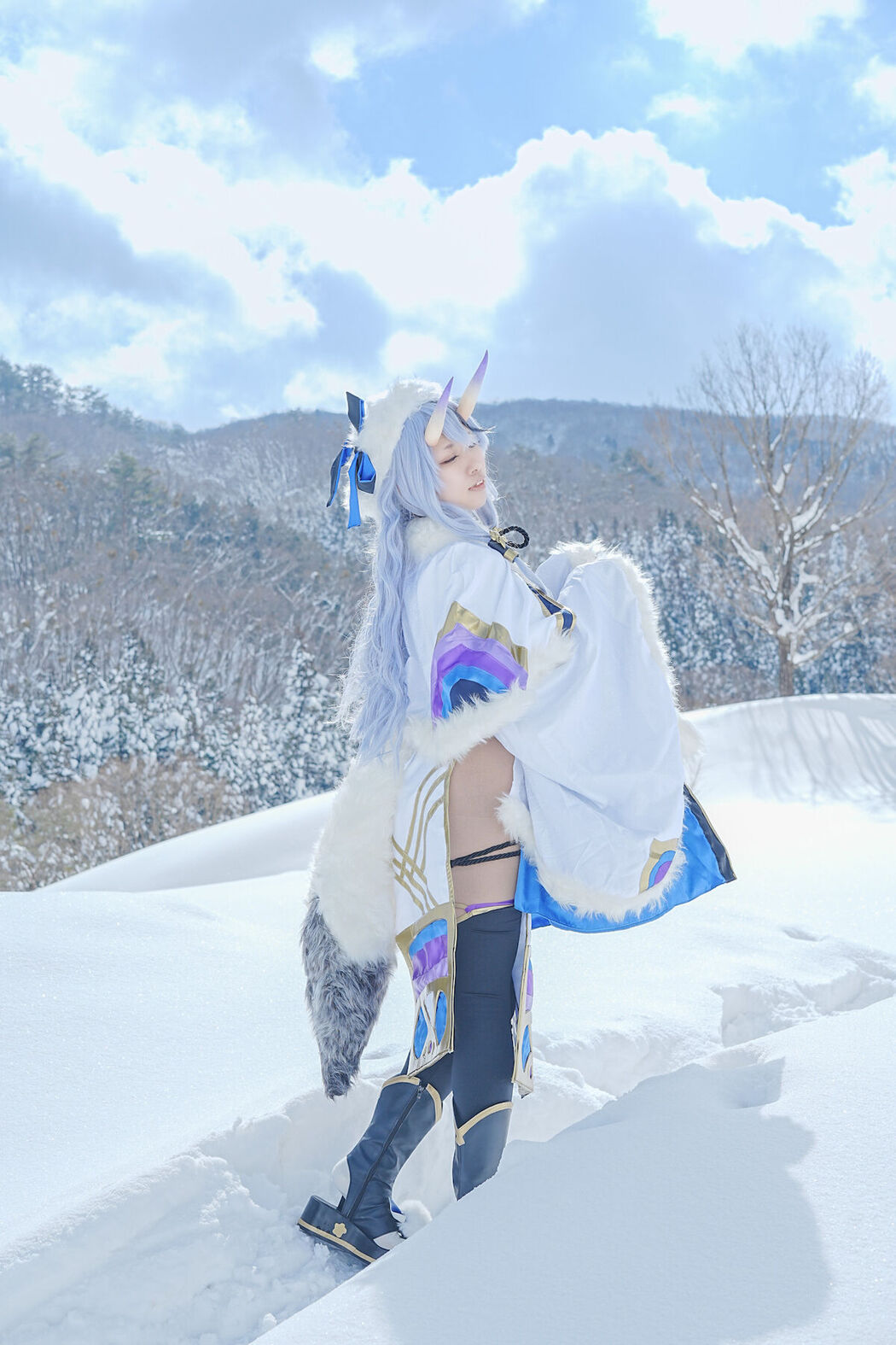 Coser@音琴ひつじ Negoto Hitsuji – 雪鬼草子 Ep.1 Part1