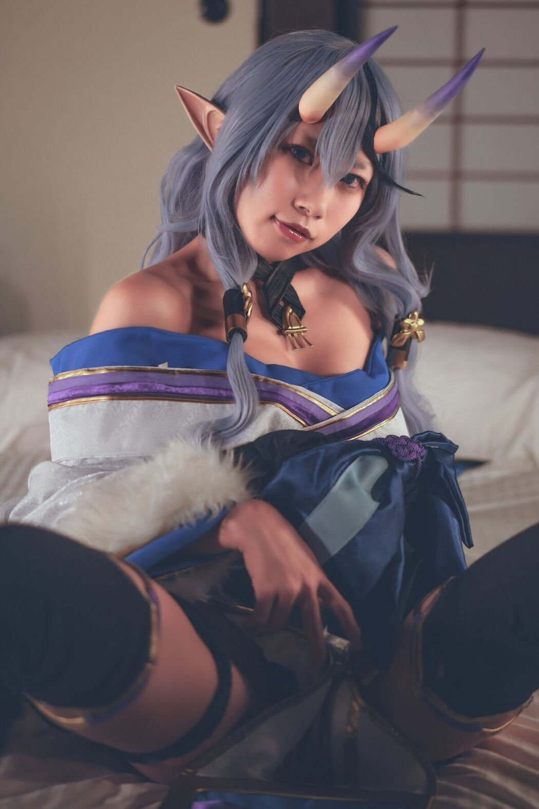Coser@音琴ひつじ Negoto Hitsuji – 雪鬼草子 Ep.2 Part4 Cover Photo