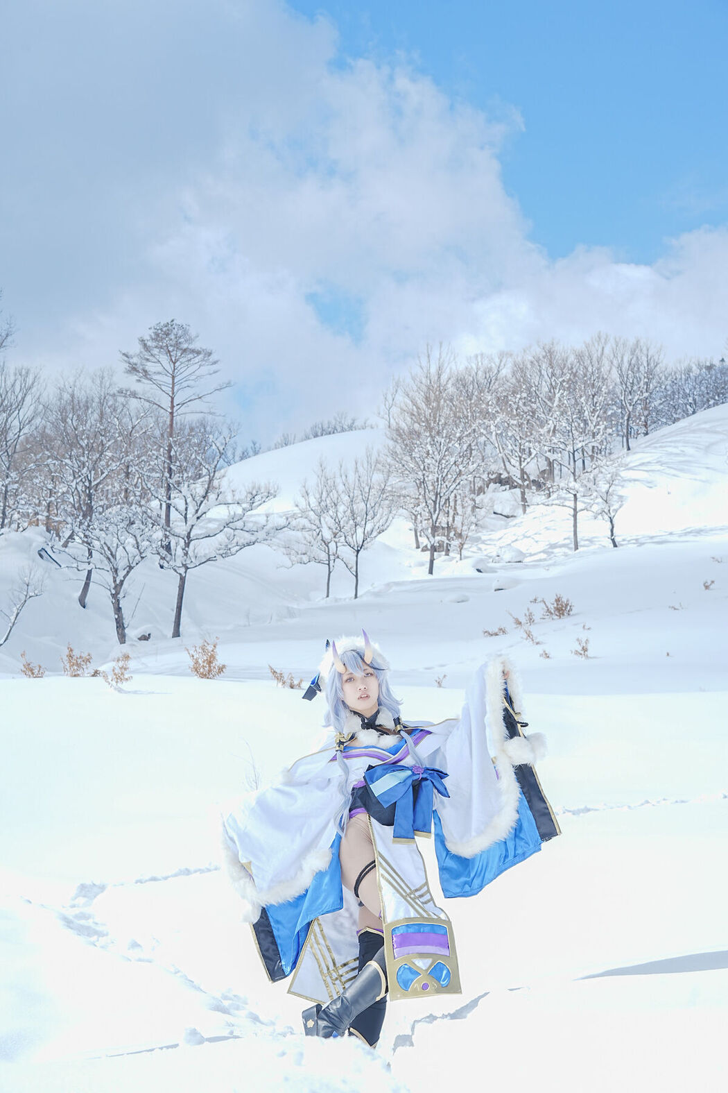Coser@音琴ひつじ Negoto Hitsuji – 雪鬼草子 Ep.1 Part2