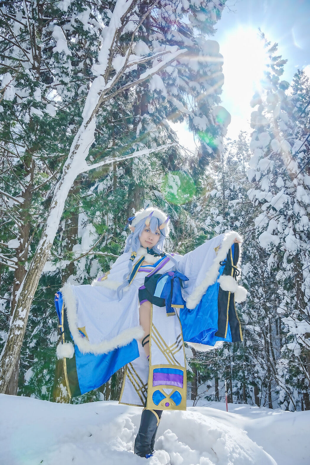 Coser@音琴ひつじ Negoto Hitsuji – 雪鬼草子 Ep.1 Part4