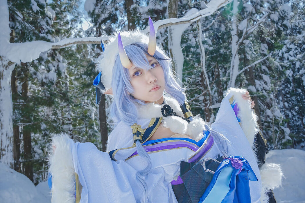 Coser@音琴ひつじ Negoto Hitsuji – 雪鬼草子 Ep.1 Part4