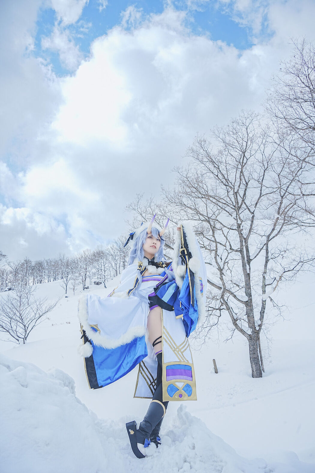 Coser@音琴ひつじ Negoto Hitsuji – 雪鬼草子 Ep.1 Part3