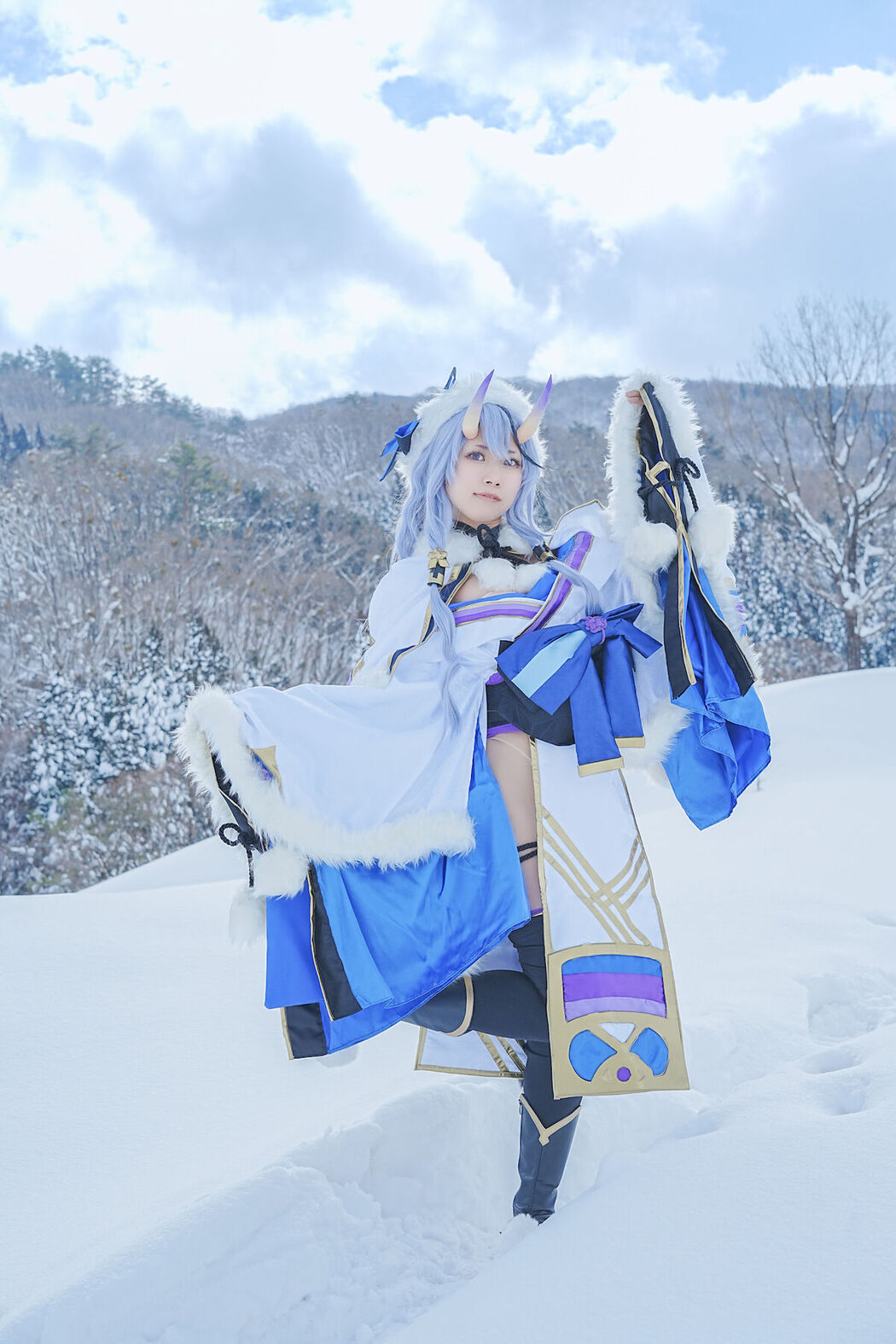 Coser@音琴ひつじ Negoto Hitsuji – 雪鬼草子 Ep.1 Part1