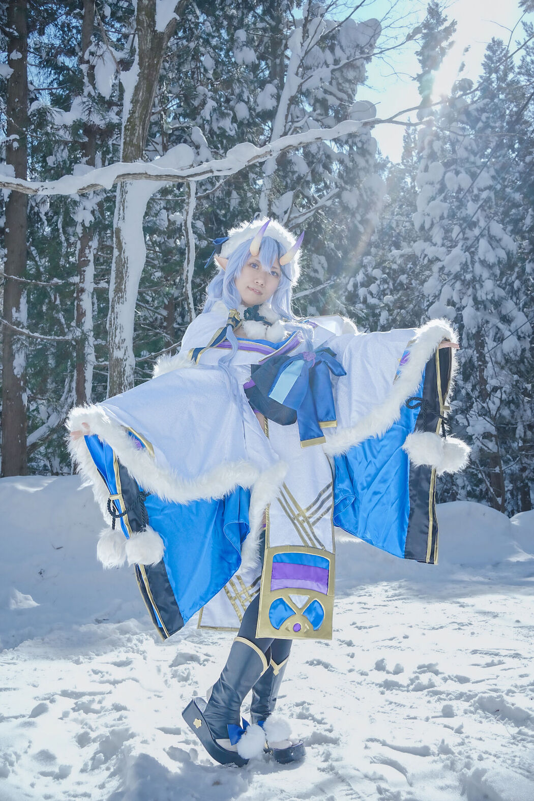 Coser@音琴ひつじ Negoto Hitsuji – 雪鬼草子 Ep.1 Part4