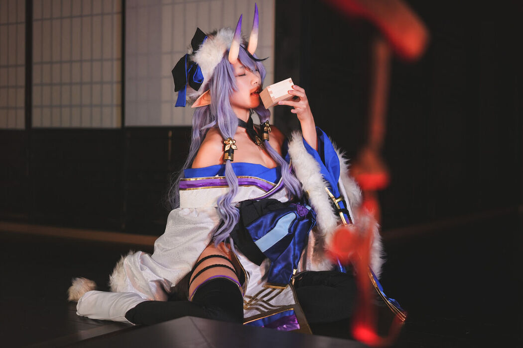 Coser@音琴ひつじ Negoto Hitsuji – 雪鬼草子 Ep.2 Part2