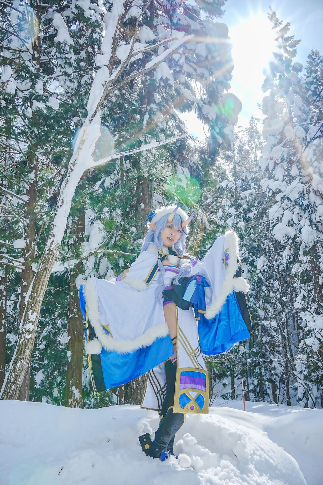 Coser@音琴ひつじ Negoto Hitsuji – 雪鬼草子 Ep.1 Part4