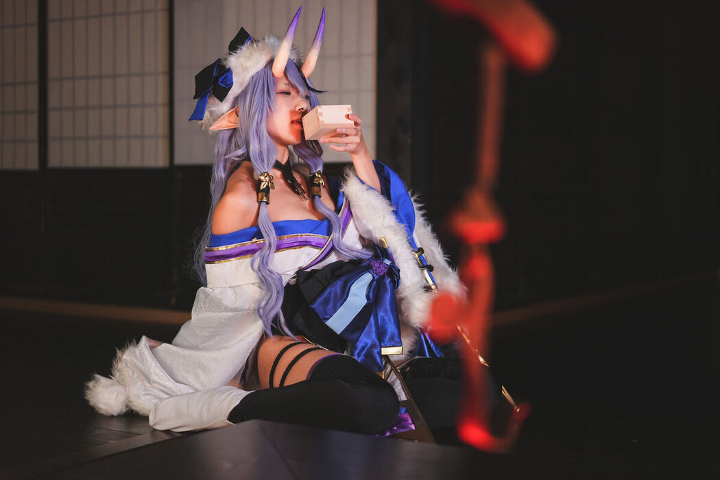 Coser@音琴ひつじ Negoto Hitsuji – 雪鬼草子 Ep.2 Part2