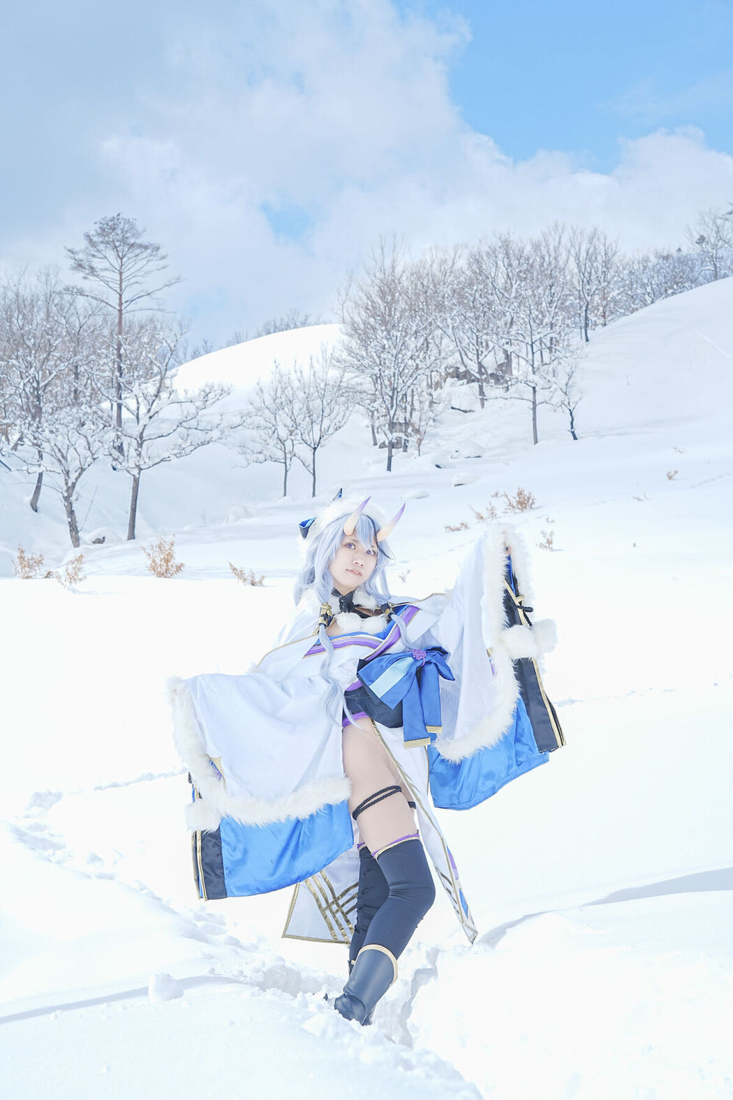Coser@音琴ひつじ Negoto Hitsuji – 雪鬼草子 Ep.1 Part2