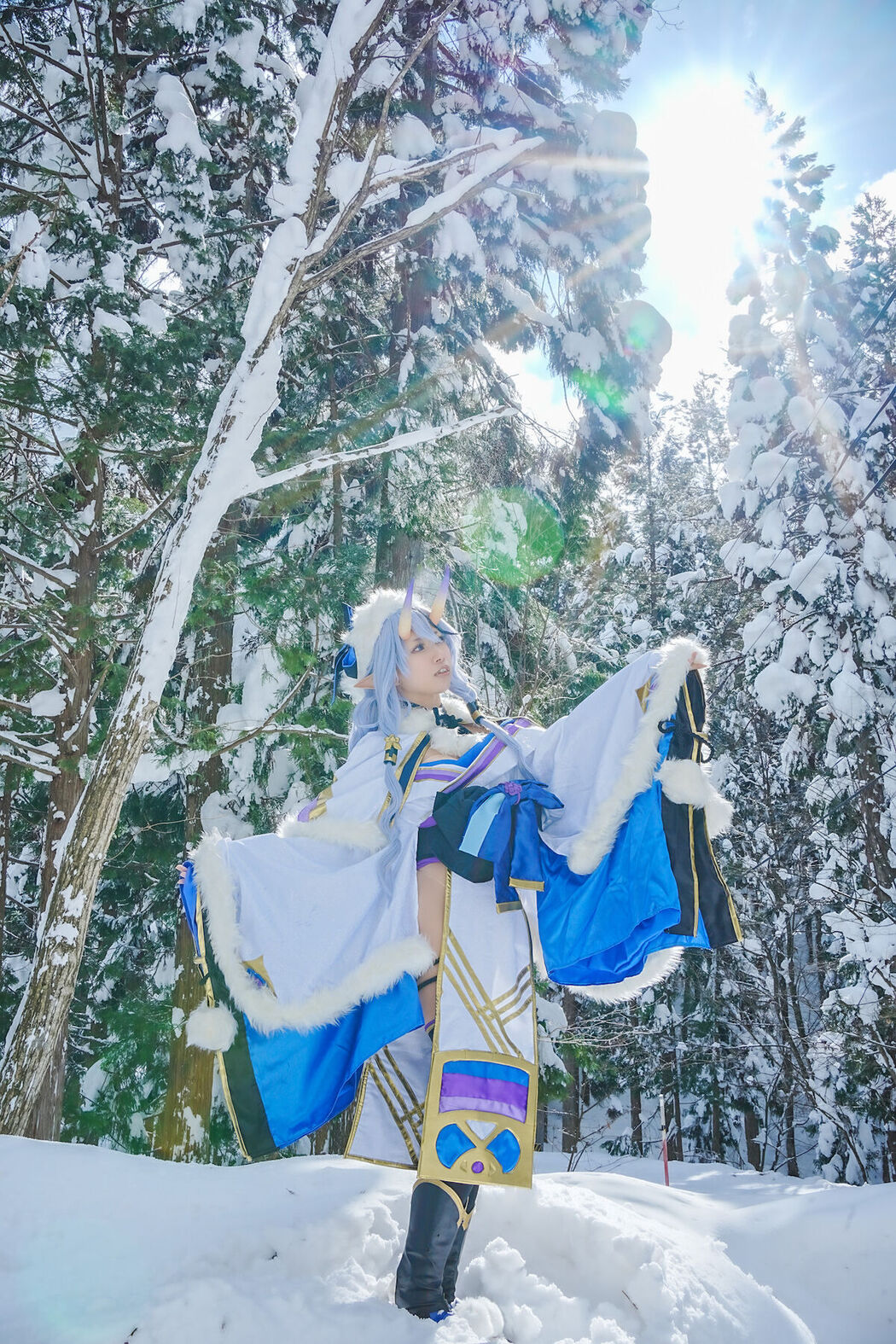 Coser@音琴ひつじ Negoto Hitsuji – 雪鬼草子 Ep.1 Part4