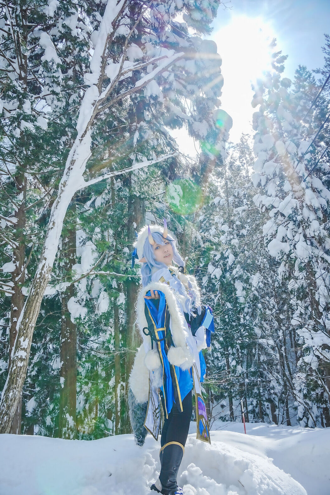 Coser@音琴ひつじ Negoto Hitsuji – 雪鬼草子 Ep.1 Part3