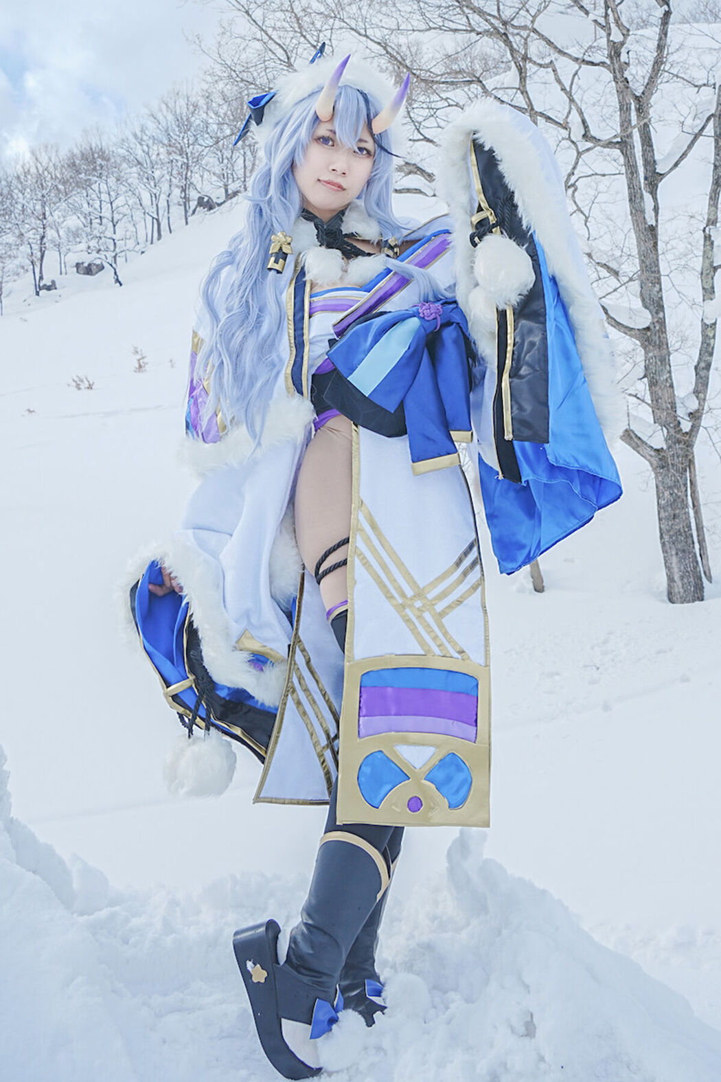 Coser@音琴ひつじ Negoto Hitsuji – 雪鬼草子 Ep.1 Part2 Cover Photo
