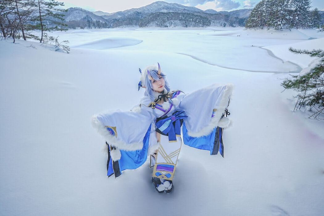 Coser@音琴ひつじ Negoto Hitsuji – 雪鬼草子 Ep.1 Part6
