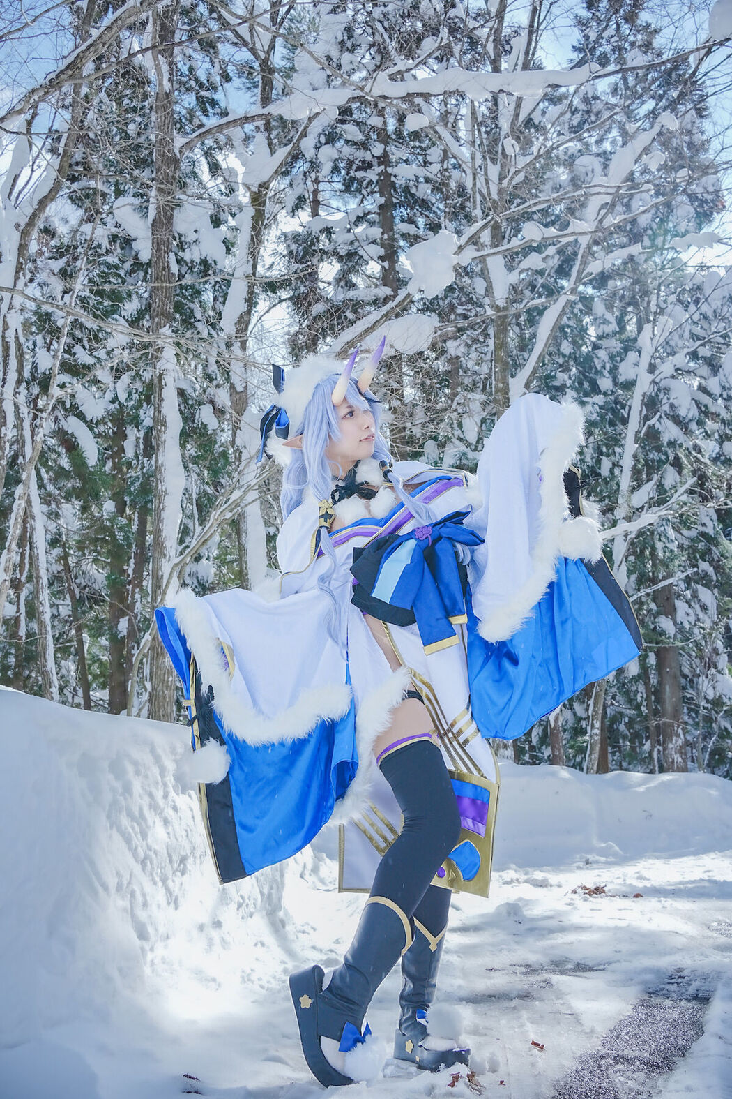 Coser@音琴ひつじ Negoto Hitsuji – 雪鬼草子 Ep.1 Part4