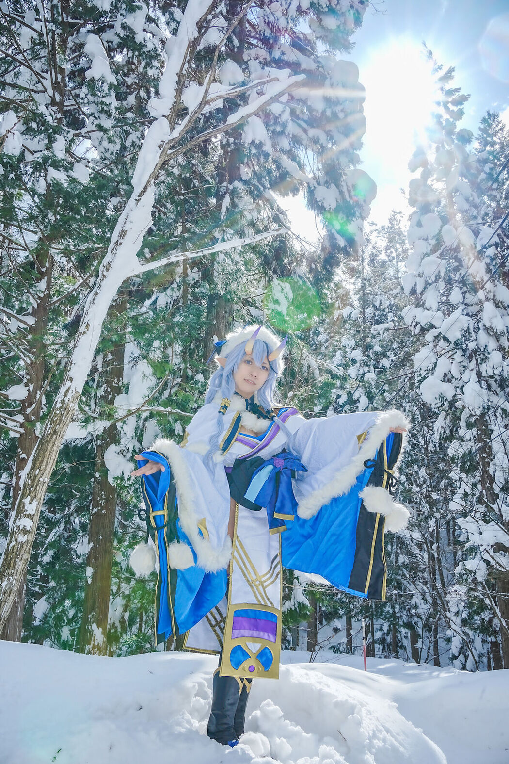 Coser@音琴ひつじ Negoto Hitsuji – 雪鬼草子 Ep.1 Part4