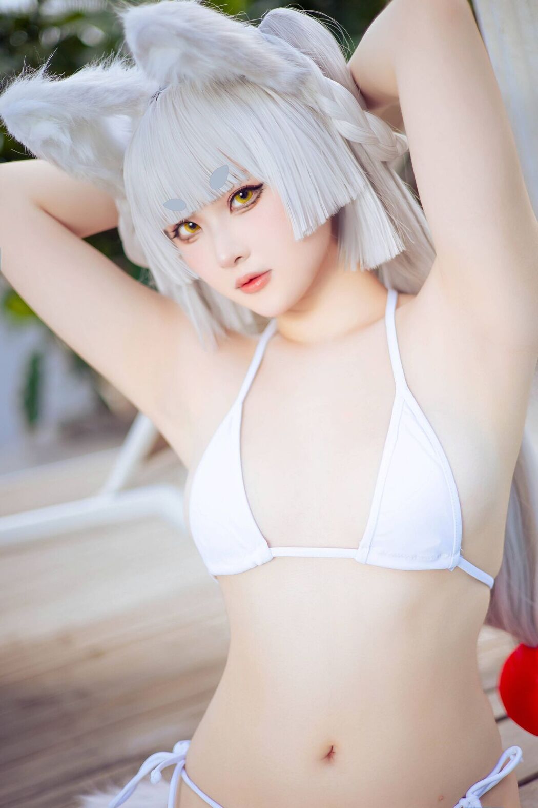 Coser@屿鱼 Patreon 朝凪泳装
