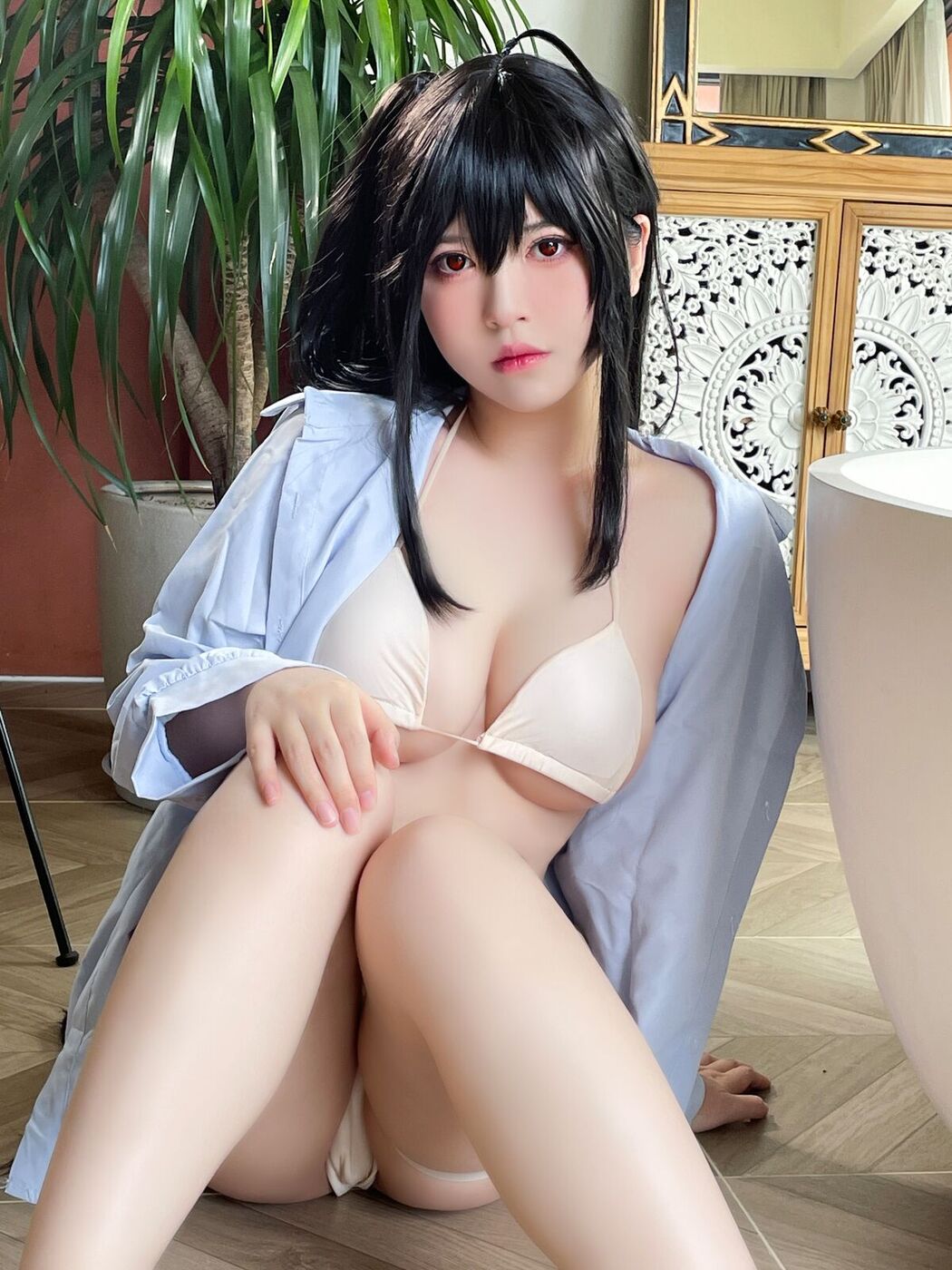 Coser@半半子 – 大鳳水着 白浜のデイドリーム