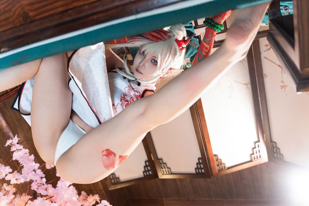 Coser@小和甜酒 – 橙风千雅 年夕旗袍双人御守 Part1