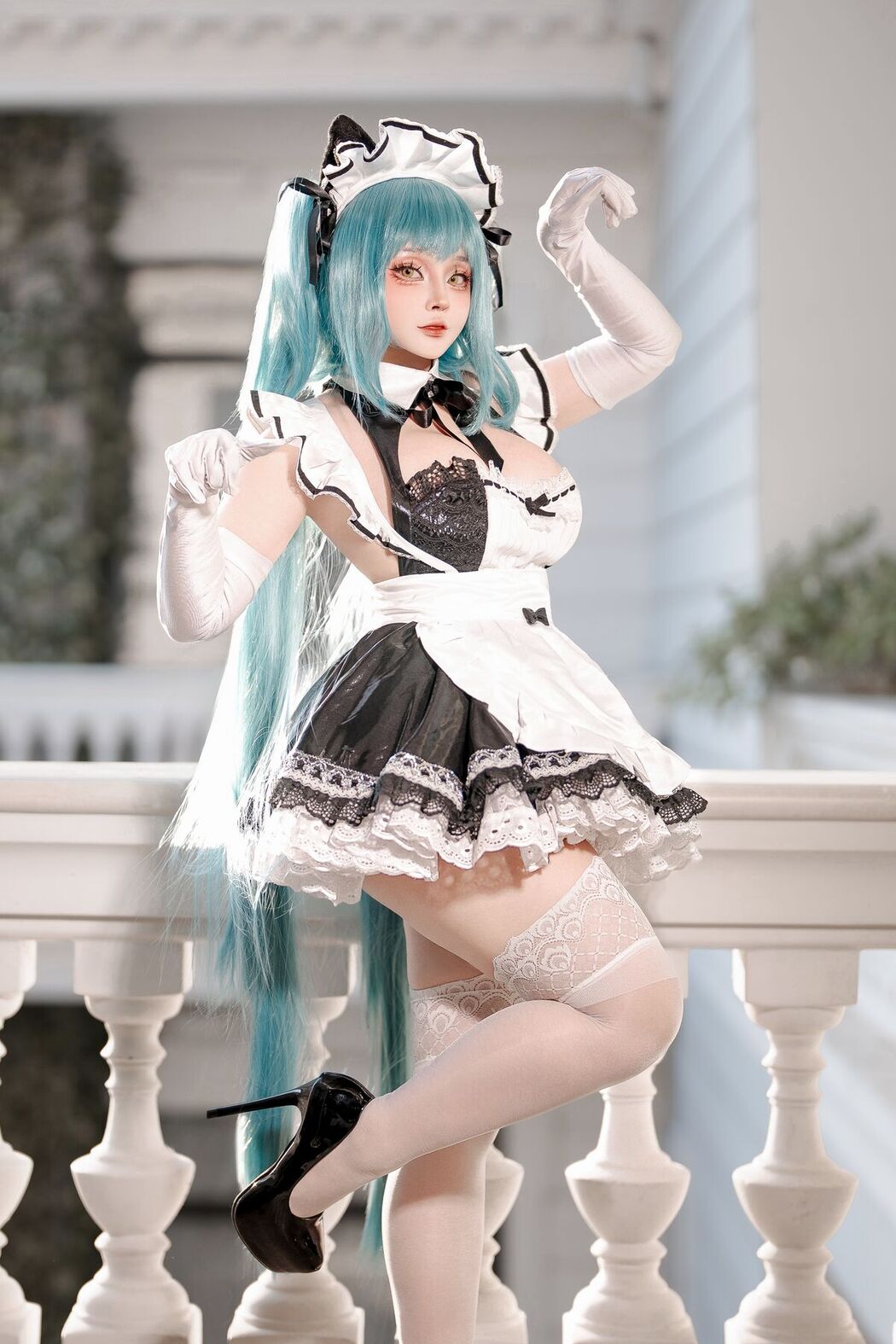 Coser@Sayo Momo NO.100 NIKKE Privaty Maid Part1