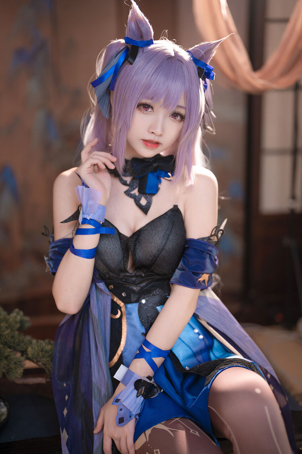 Coser@大大卷卷小卷 – 原神刻晴 皮肤 Cover Photo