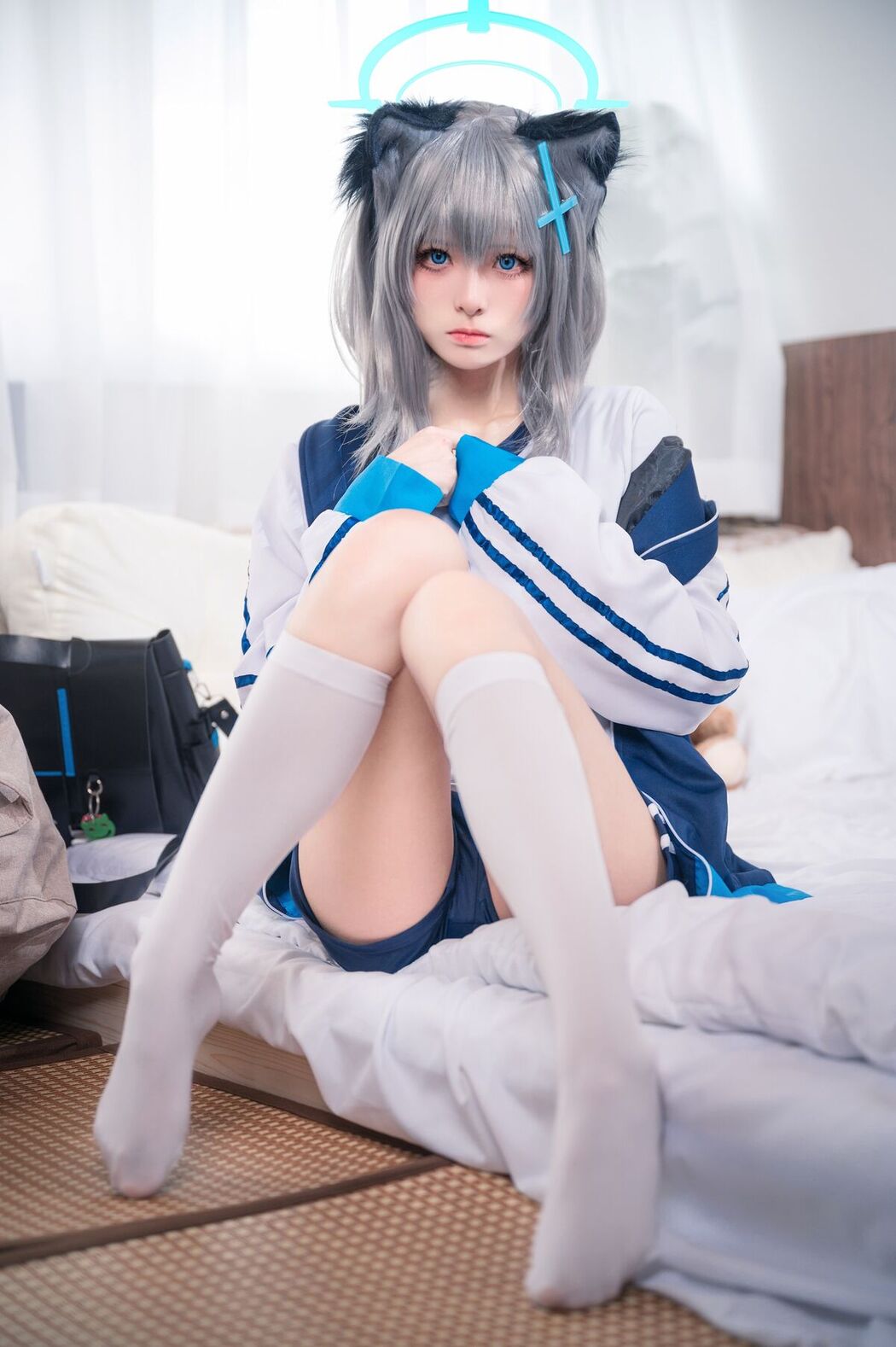 Coser@九柒喵 – 体操服白子