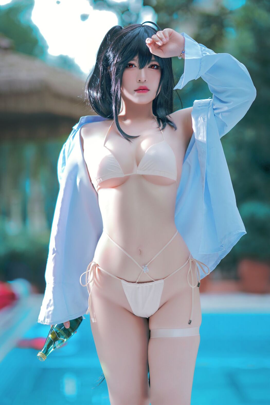 Coser@半半子 – 大鳳水着 白浜のデイドリーム