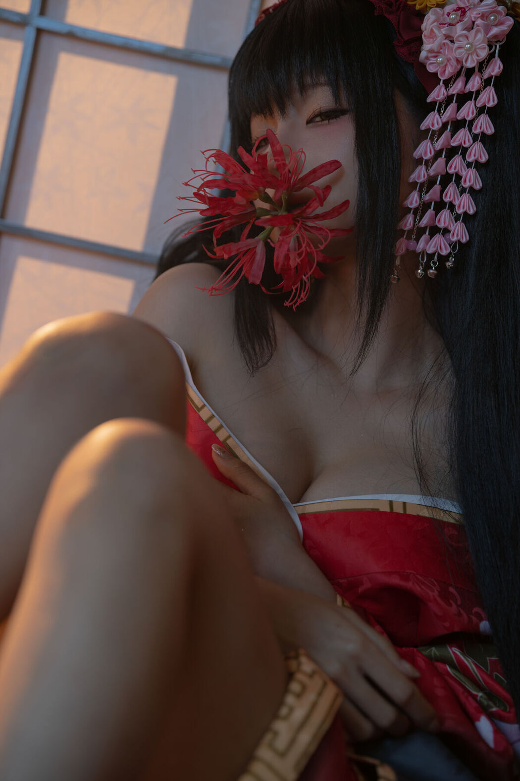 Coser@蠢沫沫 – 狂三和服cos Part2