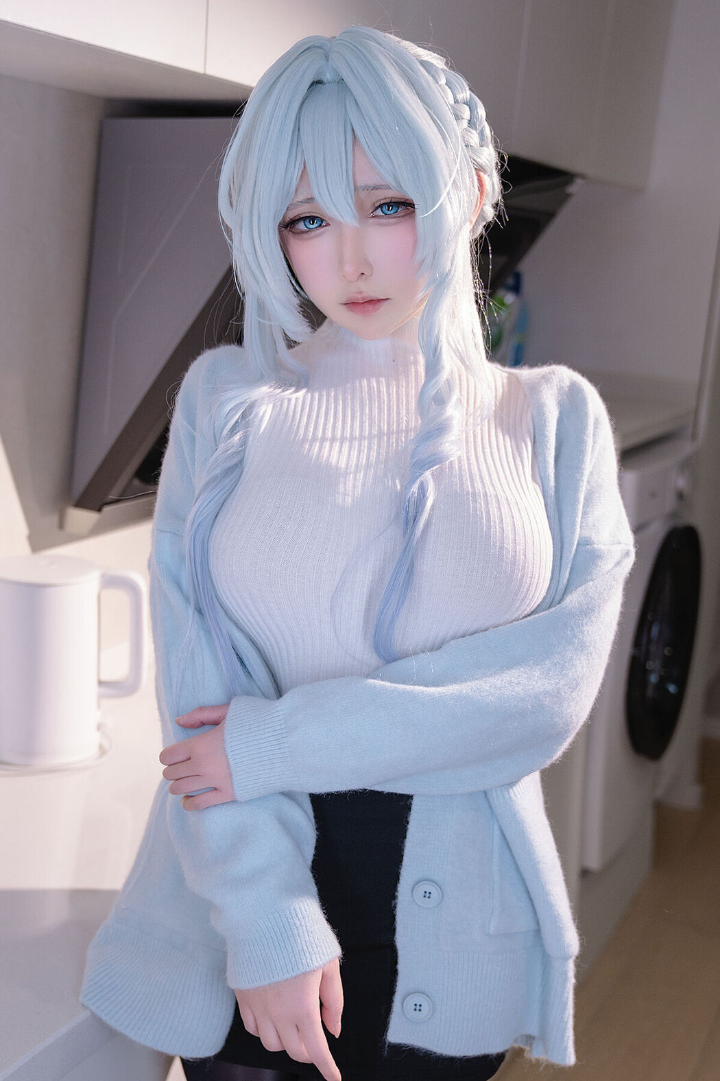 Coser@樱梨梨Eriri – 雪女 Cover Photo